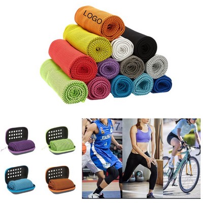Boxed Cold-Sensing Outdoor Cooling Fitness Towels For Sports