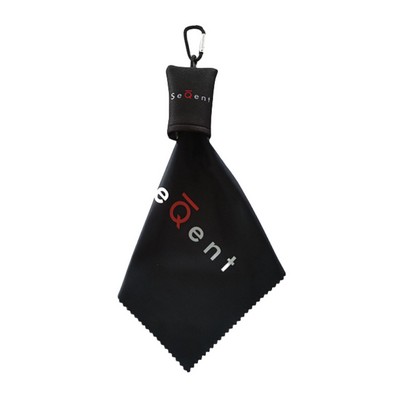Keyring-Attached Microfiber Lens Wipe