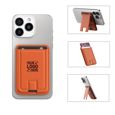 Muti-Function Magnetic Phone Wallet & Stand