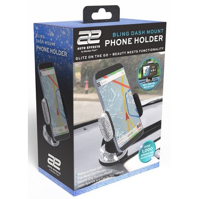 Bling Dash Mount Phone Holder