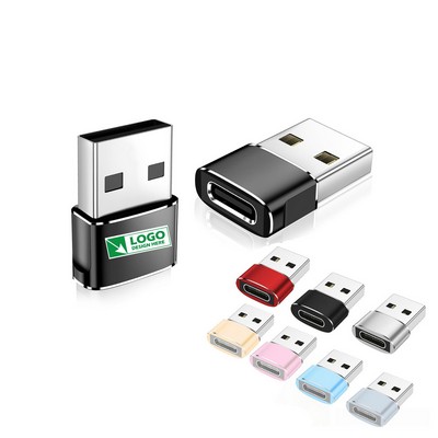 Type-C Female to A Male Car Charger