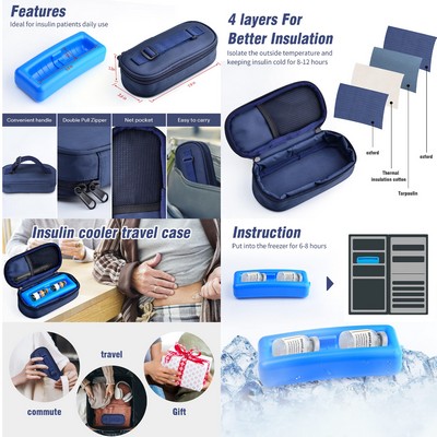 Insulin Cooler Travel Case