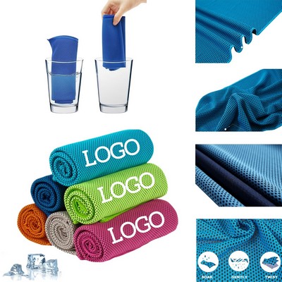 Soft Microfiber Cooling Towel