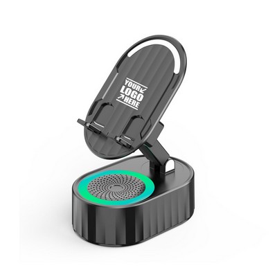 Wireless Bluetooth Speaker with Phone Stand