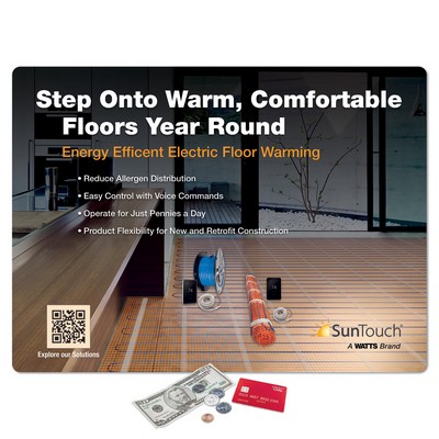 Origin'L Fabric® Heavy Duty Fabric Counter Mat-14"x19"x1/4"