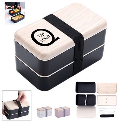 40 Oz Double-Layer Lunch Box