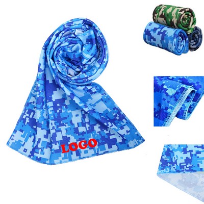 Camouflage Ice Cooling Towel