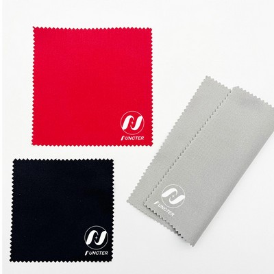 Microfiber Cloth 6 x 6" W/ One Color Screen Printing