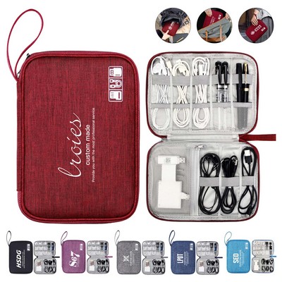 Multi-Function Digital Accessories Organizer Bag