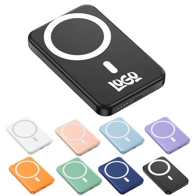 5000Mah Magnetic Wireless Power Bank