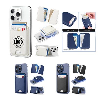 Magnetic Phone Wallet with Multi-Card Slots