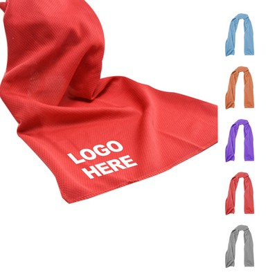 Custom Breathable Microfiber Cooling Towel Sweat Rag