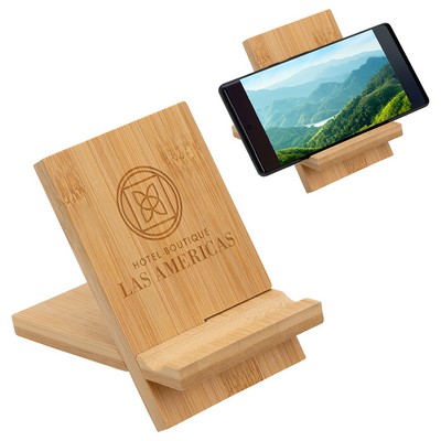 Bamboo Portable Phone Stand