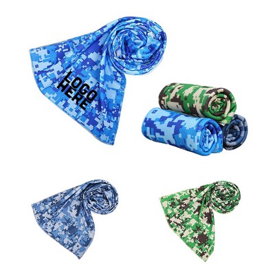 Camouflage Cooling Towels