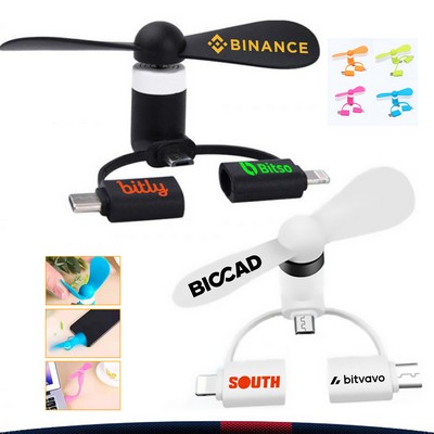 3" 1 Mobile Phone Fan