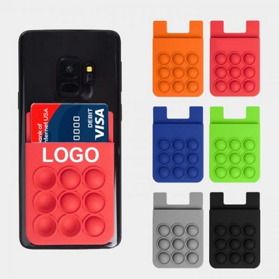 Push Pop Fidget Phone Wallet