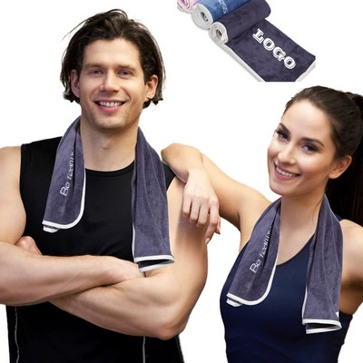 Deluxe Cooling Cotton Marathon Fitness Towel