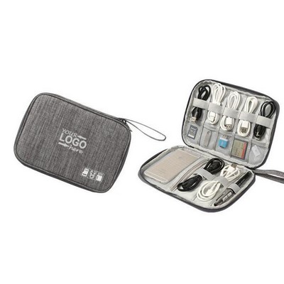 Double Layer Travel Tech Organizer Bag
