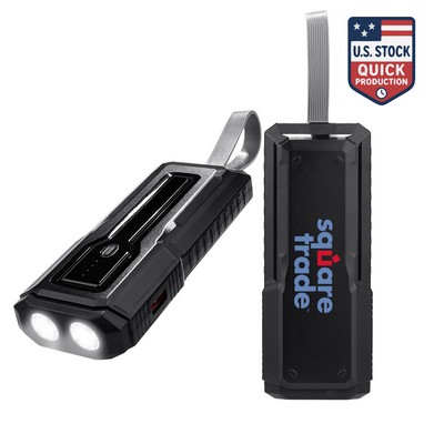 10000mAh Power Bank with Flashlight