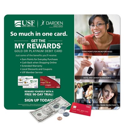 Origin'L Fabric® Heavy Duty Fabric Counter Mat-9"x11"x1/4"