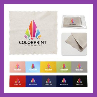 Full-Color Microfiber Cleaning Cloth