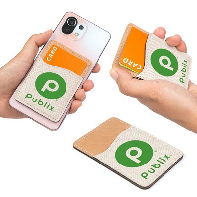 Sublimation Polyester Cell Phone Wallet