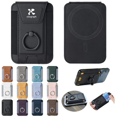 3-in-1 Magnetic Wallet with Phone Ring