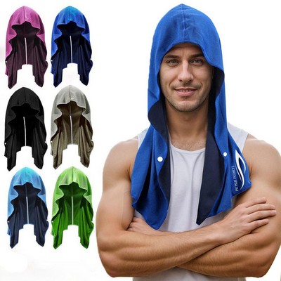Microfiber Cooling Hoodie Towels