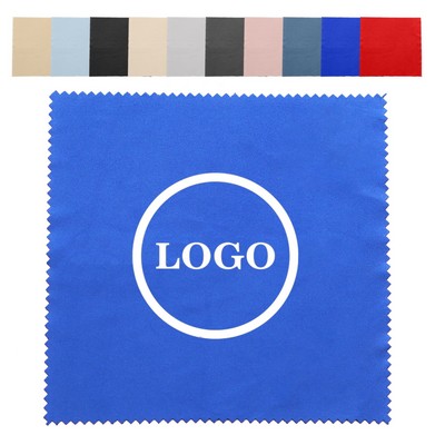 Sublimated Full-Color Premium Microfiber Lens & Glass Cleaning Cloth - Ultra-Soft Scratch-Free