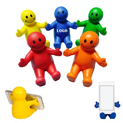 Smiley Guy Stress Reliever Phone Holders