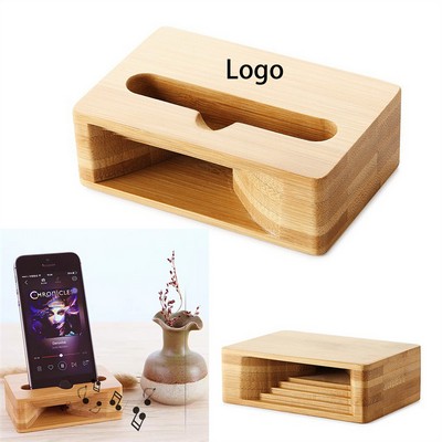 Voice-Amplifying Phone Stand